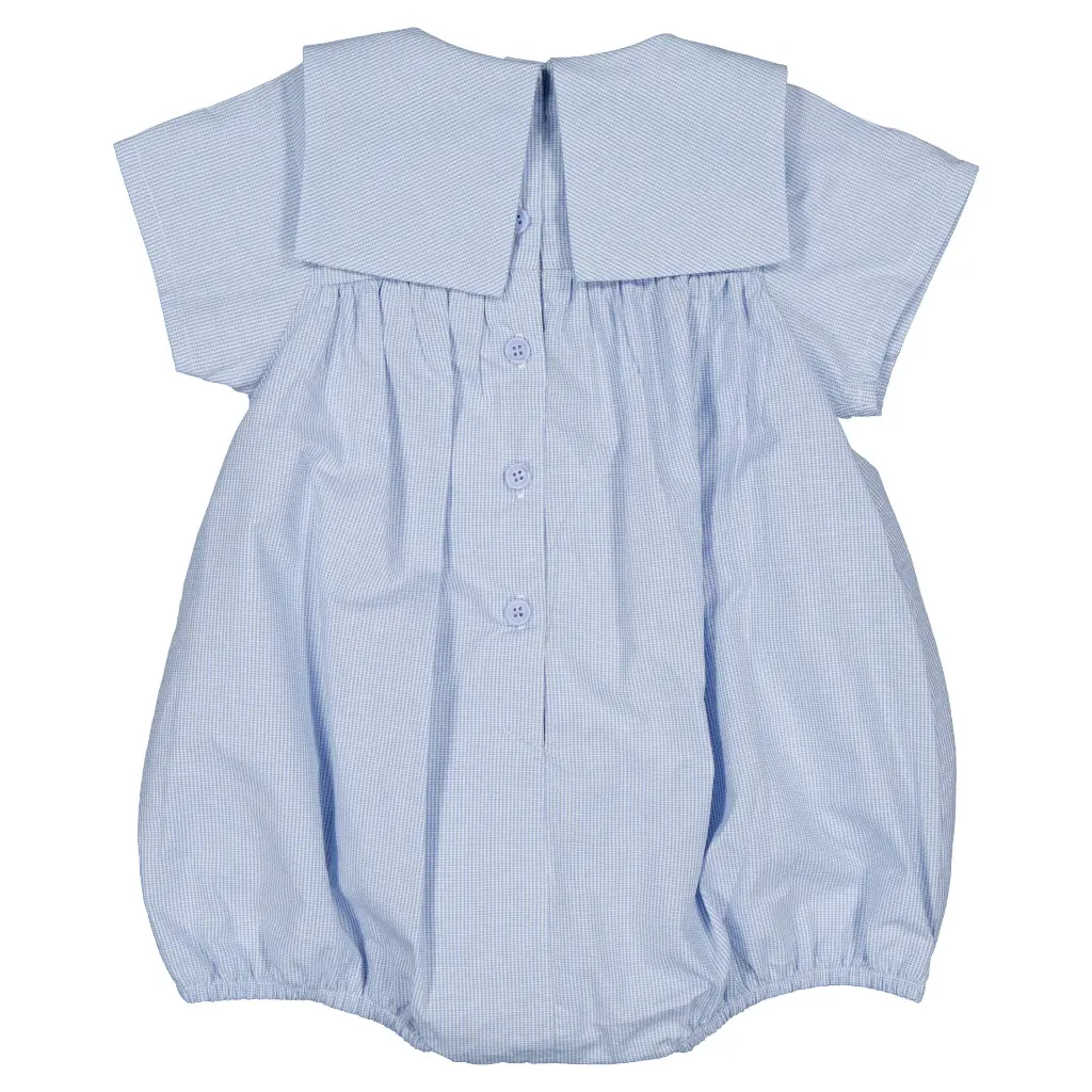 【Maison Marelle】Barboteuse BASTILLE 24m Barboteuse BOURBON- bleue col marin | Maison Marelle